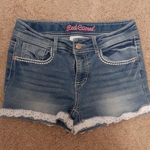 Girls denim shorts